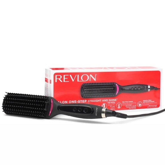 Revlon Hair Revlon Heated Straightening Styling Brush Poshmark